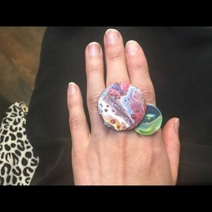 2 handmade rings